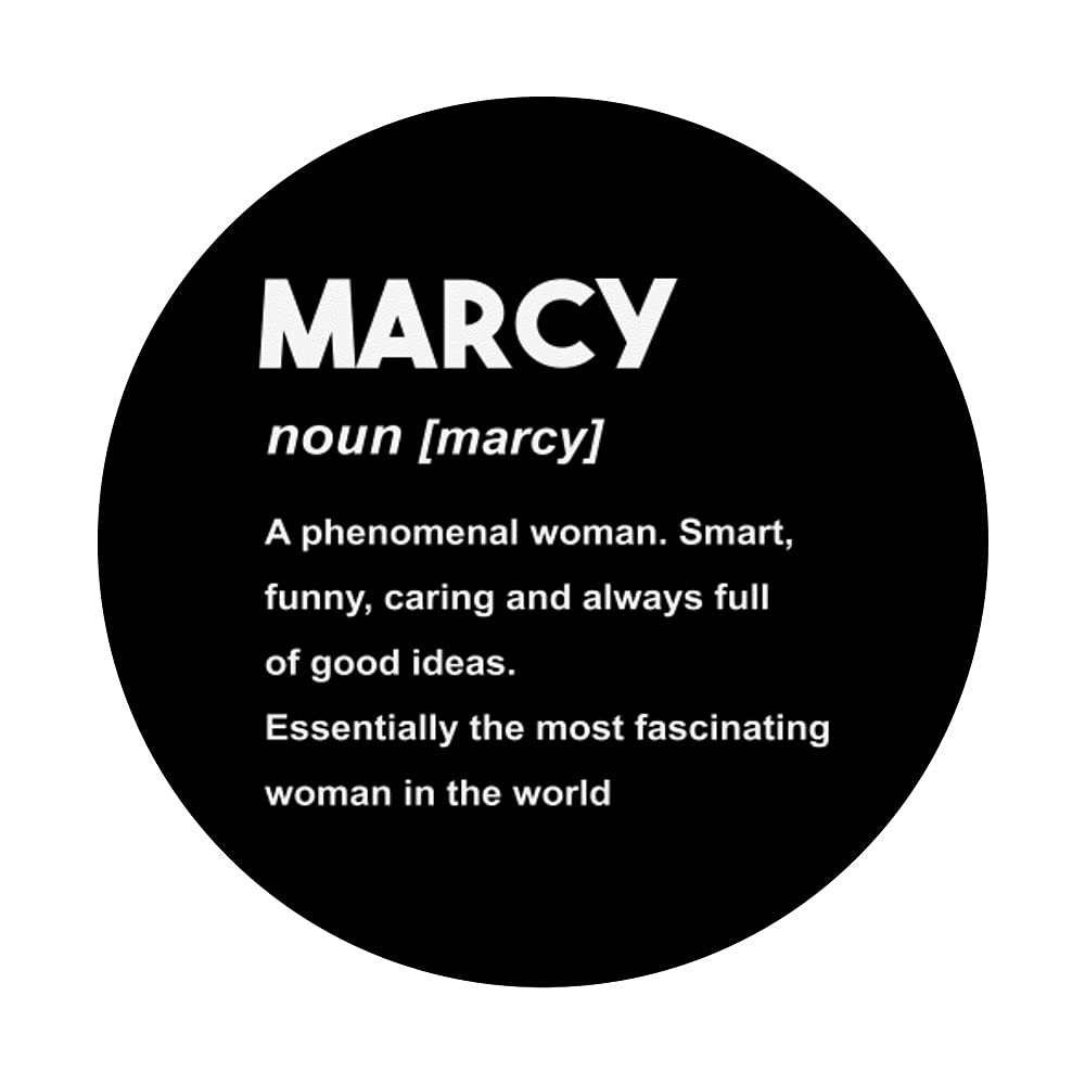 Marcy Name PopSockets PopGrip: Swappable Grip for Phones & Tablets