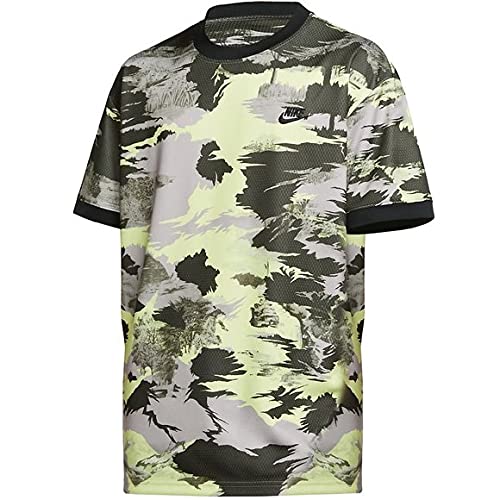 Nike Sportswear Mesh Short-Sleeve Hype Hike Camo Shirt Medium