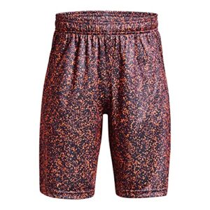 Under Armour Boys' Renegade 3.0 Printed Shorts, Utility Blue (496)/Black, Youth Medium