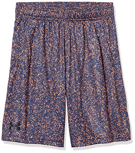 Under Armour Boys' Renegade 3.0 Printed Shorts, Utility Blue (496)/Black, Youth Medium