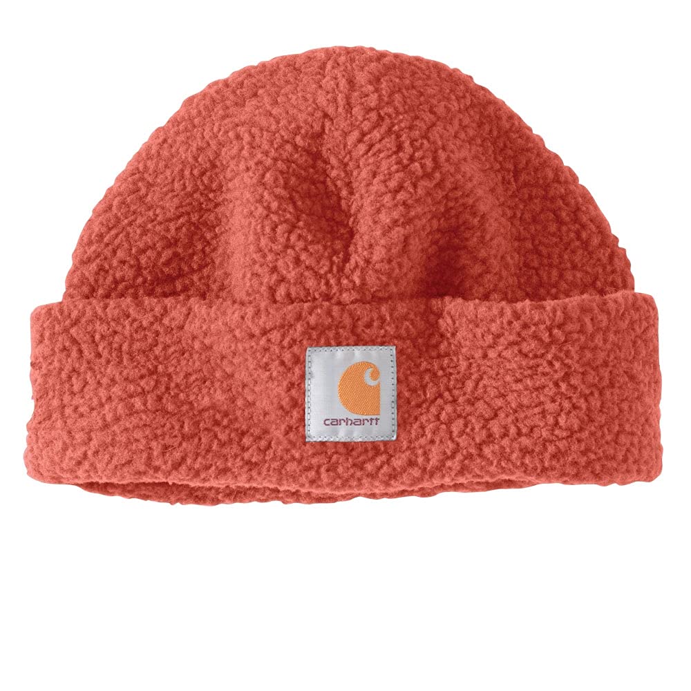 Carhartt Women's Sherpa Beanie, Earthen Clay, OFA