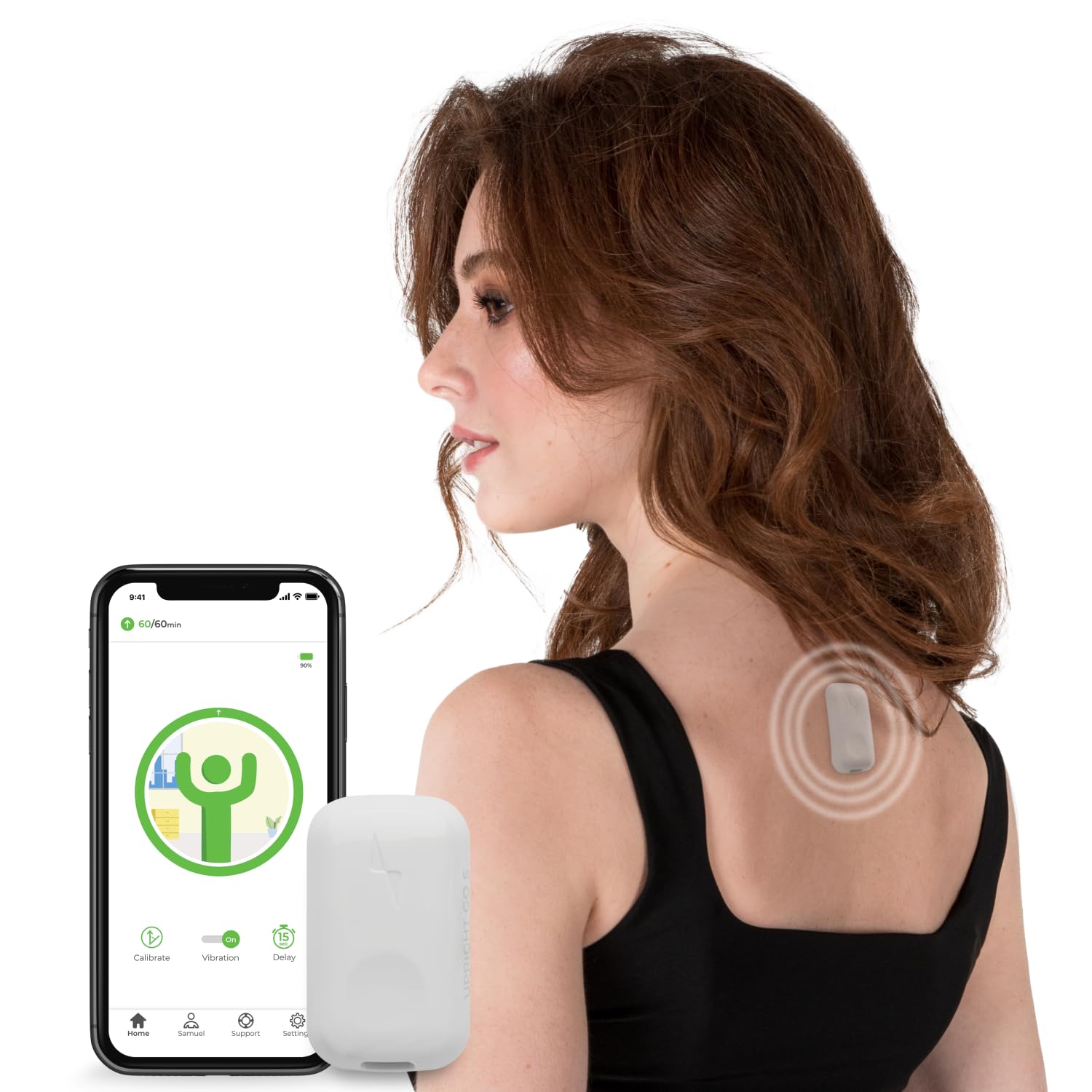 Upright GO S Lite | Posture Corrector Trainer & Tracker for Women & Men with Smart App