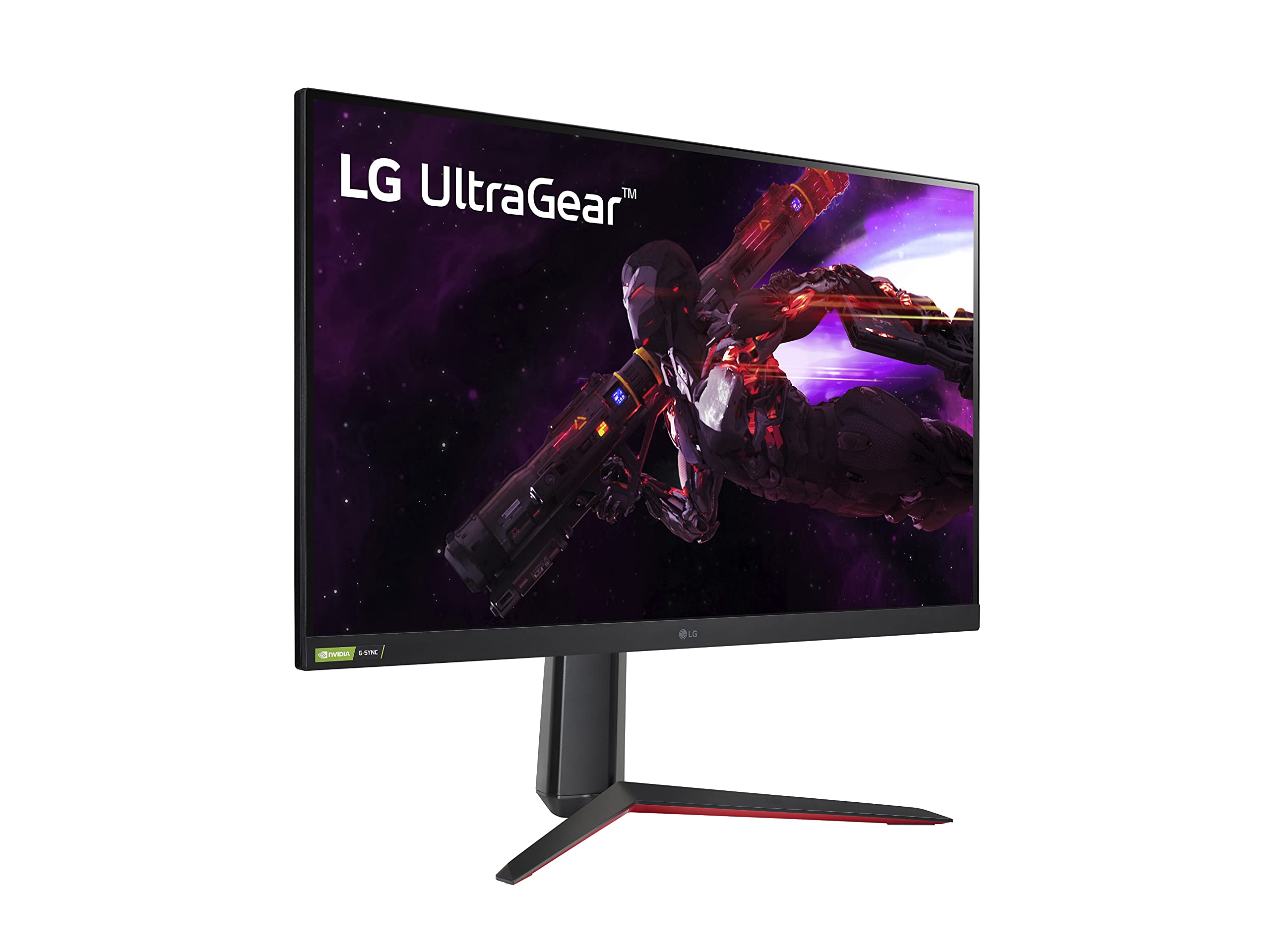 LG 32GP850-B 32-inch QHD (2560 x 1440) UltraGear Gaming Monitor, Nano IPS, 165Hz, 1ms, G-Sync, AMD FreeSync Premium, HDR10, HDMI, DisplayPort, Tilt/Height/Pivot Stand, 3-Side Borderless Design, Black