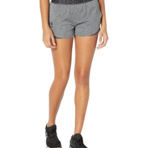 Under Armour Womens New Freedom Playup Shorts, Jet Gray/Black, Large US