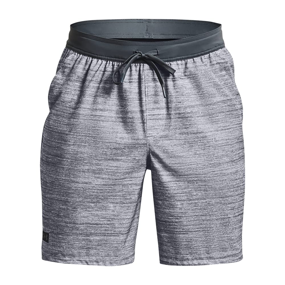 Under Armour Men's Shorebreak 2-in-1 Boardshorts, Mod Gray Fade Heather (011)/Mod Gray, Large