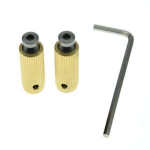 KAISH Steel and Brass Tremolo Bridge Studs & Anchors Bridge Posts for Gotoh FR Tremolo System GE1996T