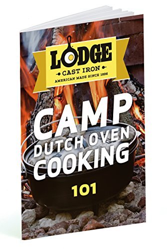 Lodge Seasoned Cast Iron Deep Camp Dutch Oven + Camp Dutch Oven Lid Lifter