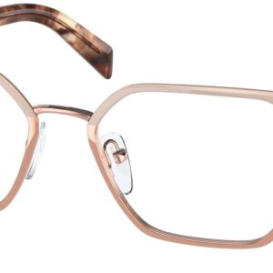 Prada PR 63WV Women's Eyeglasses Powder/Pink Gold 53