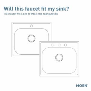 Moen 7260BL Belfield One-Handle Pulldown Kitchen Faucet Featuring Power Boost and Reflex, Matte Black