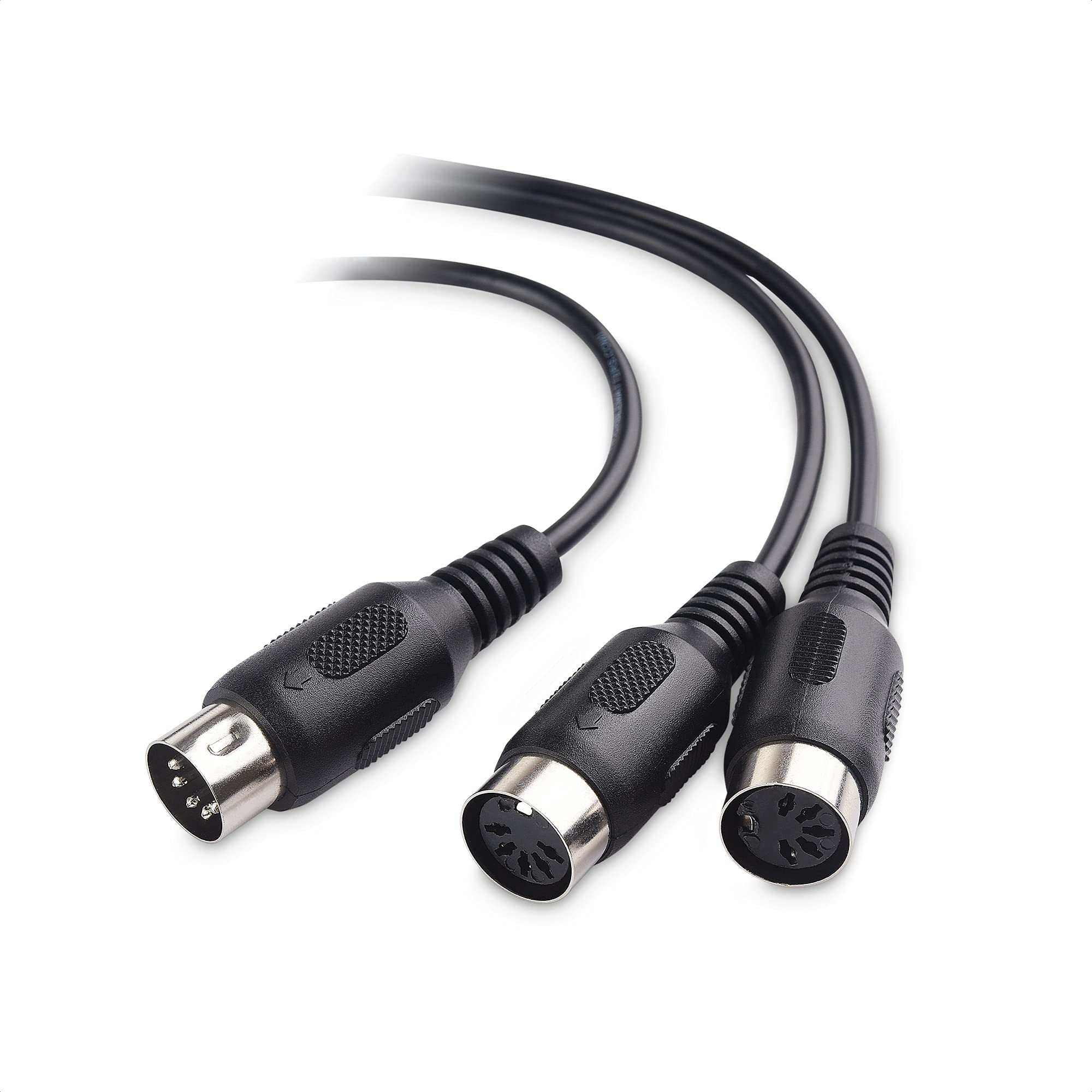 Cable Matters 5-PIN DIN MIDI Splitter Cable (Dual MIDI Cable) - 0.5 Meters / 1.6 Feet