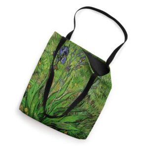 Iris by Vincent van Gogh, Garden Flowers Post Impressionism Tote Bag