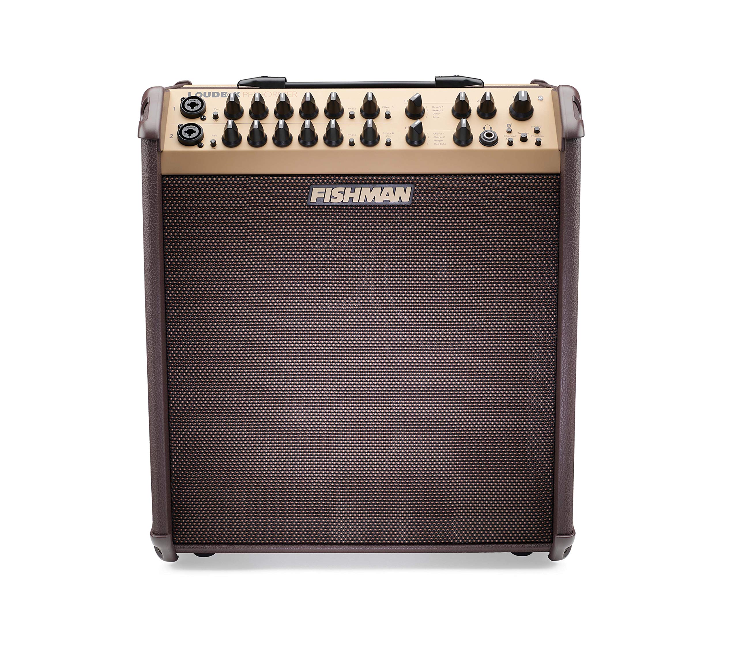 Fishman Loudbox Performer BT 180-Watt 1x5 Inches + 1x8 Inches Acoustic Combo Amp with Tweeter & Dual Foot Switch for Loudbox Amplifiers Black, 8.00 x 10.00 x 6.00 inches