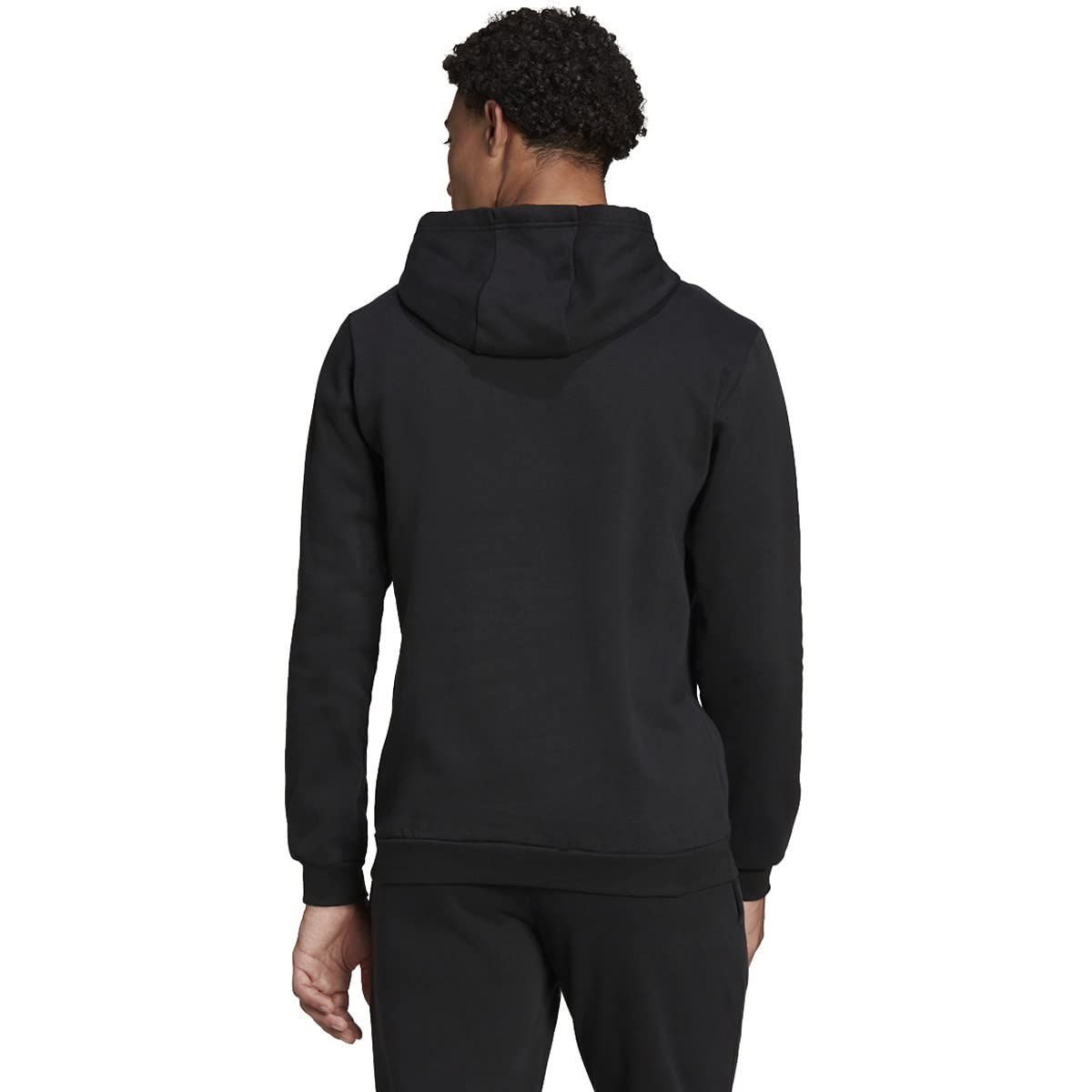 adidas Men's Entrada 22 Sweat Hoodie, Black, Medium