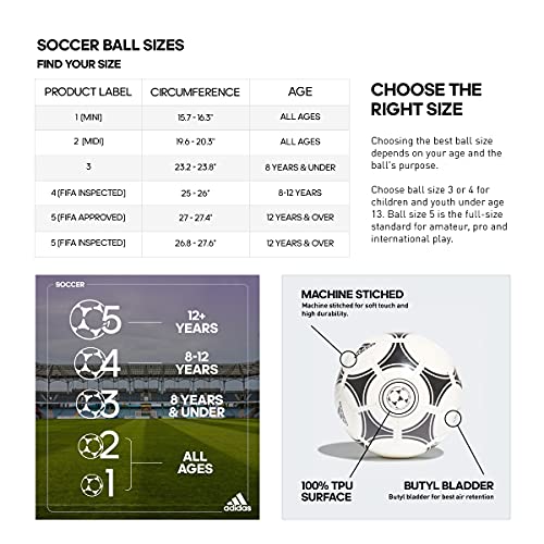 adidas Unisex Starlancer Club Soccer Ball, White/Shock Pink, 4