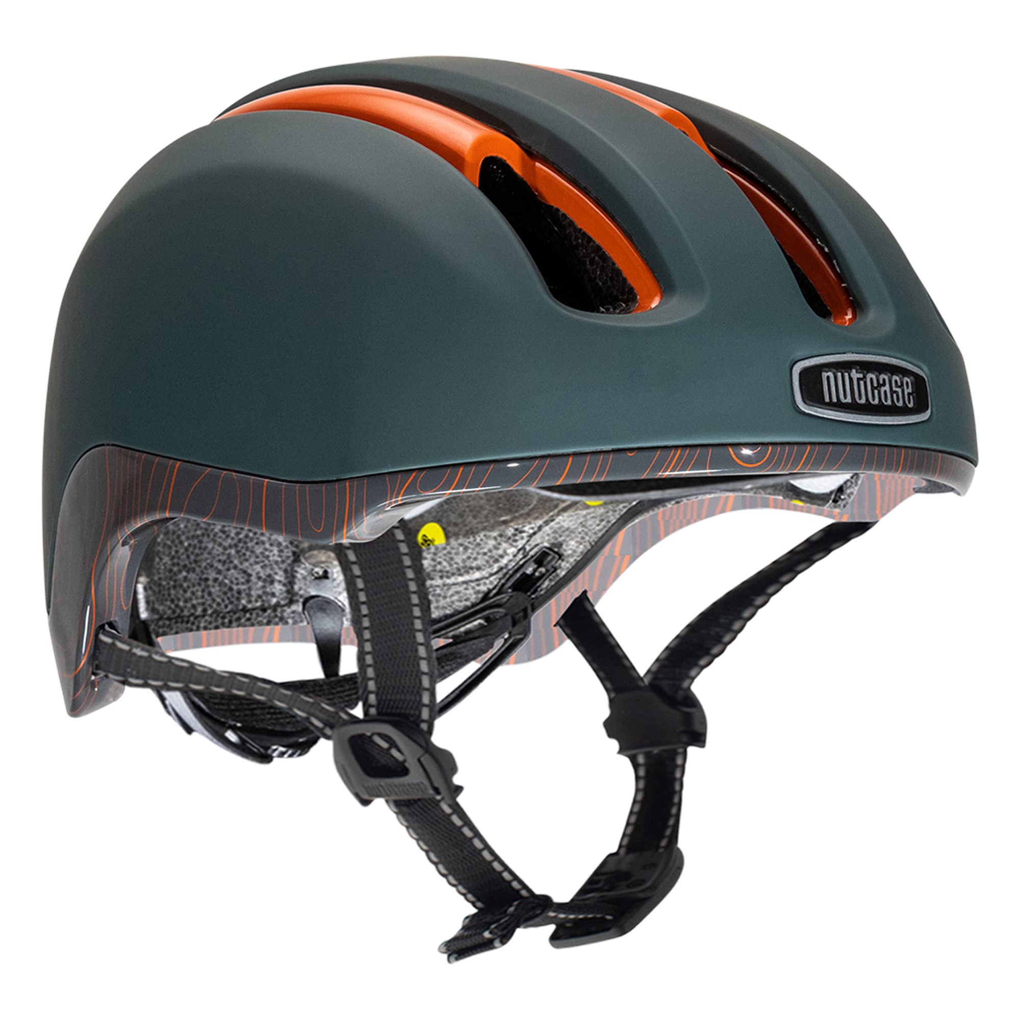 Nutcase, VIO Adventure Bike Helmet and MIPS Protection for Road Cycling and Commuting, Topo MIPS Light, S/M: 55cm-59cm