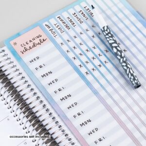 Snap-In Checklist Dashboard, Wet-Erase and Dry-Erase, Portable Dashboard You can Snap Into Your Coiled Planner, Notebooks, and Binders, Stay on Track in Style by Erin Condren