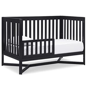 Delta Children Tribeca 4-in-1 Baby Convertible Crib, Midnight Grey