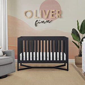 Delta Children Tribeca 4-in-1 Baby Convertible Crib, Midnight Grey