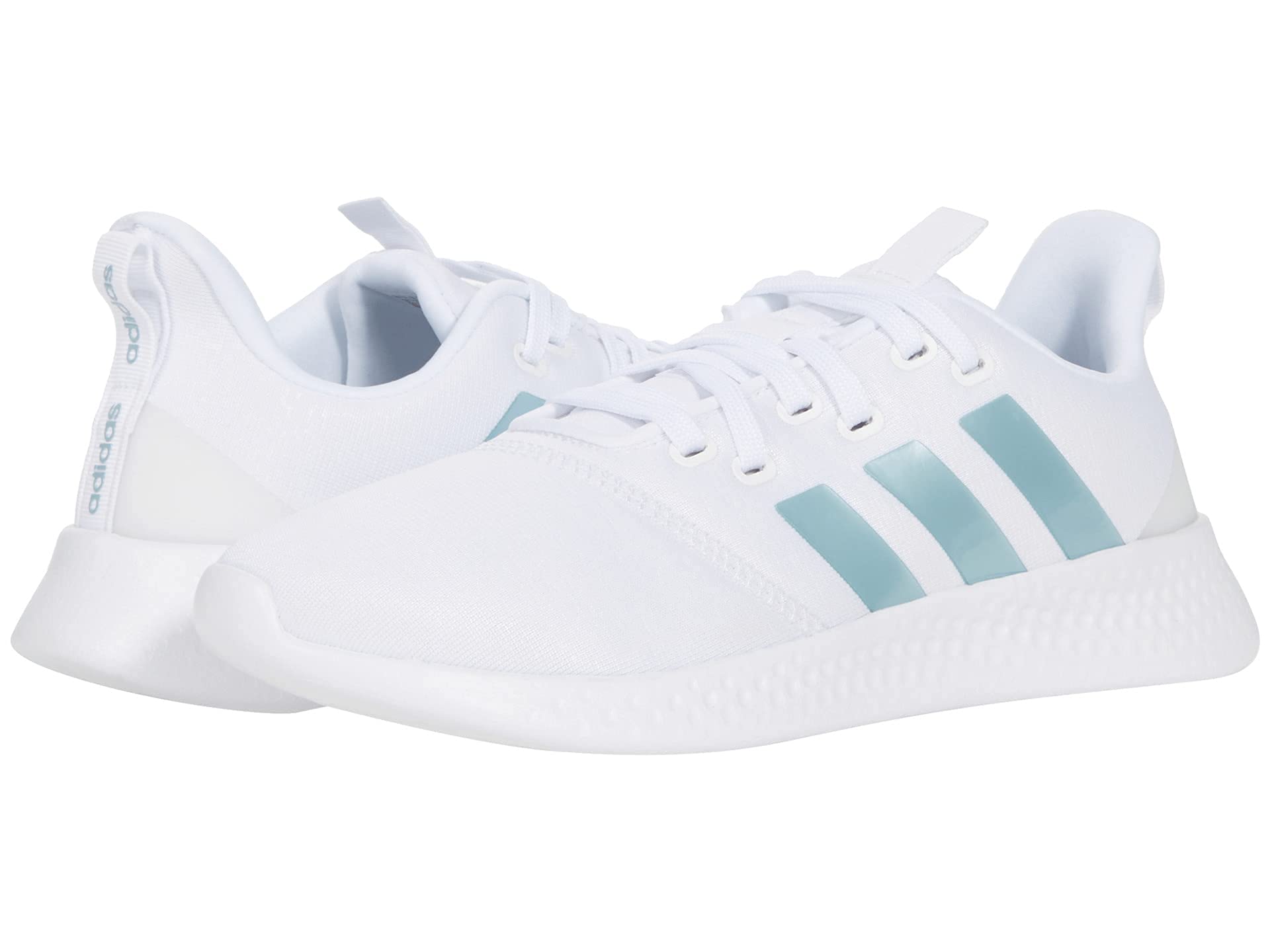 adidas Women's Puremotion Running Sneaker, White/Vision Met/White, 8 M US