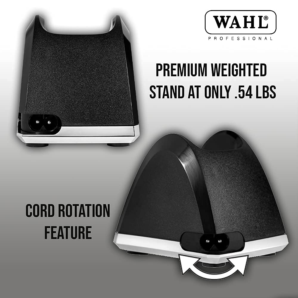 WAHL Professional Cordless Clipper Premium Weighted Charging Stand