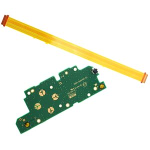 Deal4GO LEFT Mini Joycon Buttons Board PCB HDH-SAKYO-01 w/L Button Ribbon Cable HDH-001 Replacement for Nintendo Switch Lite Motherboard