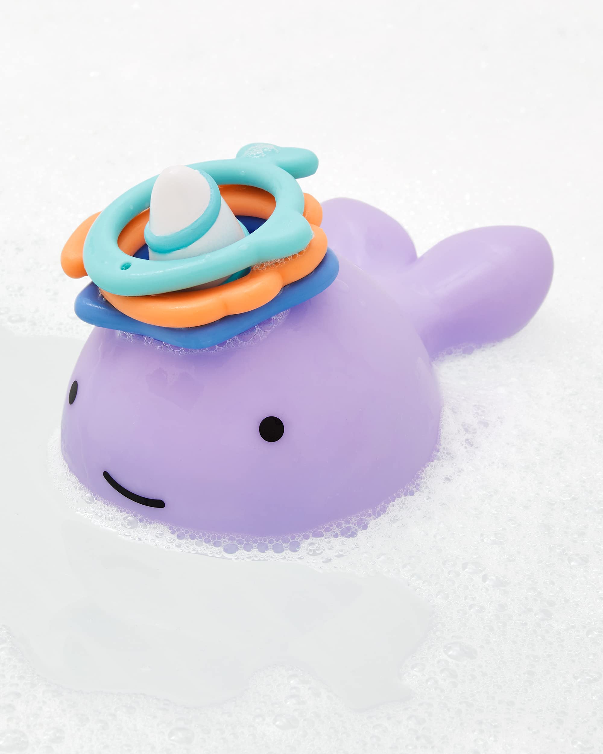 Skip Hop Baby Bath Toy, Zoo Narwhal Ring Toss