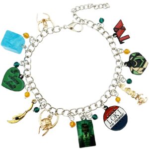 menglisieyiryrie lok superhero vengers charm bracelet gifts for girl woman