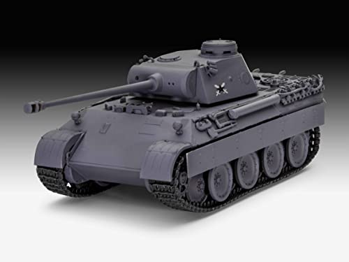 Revell, Coloured 03509 Panther Ausf. D World of Tanks 1:72 Scale Plastic Model kit