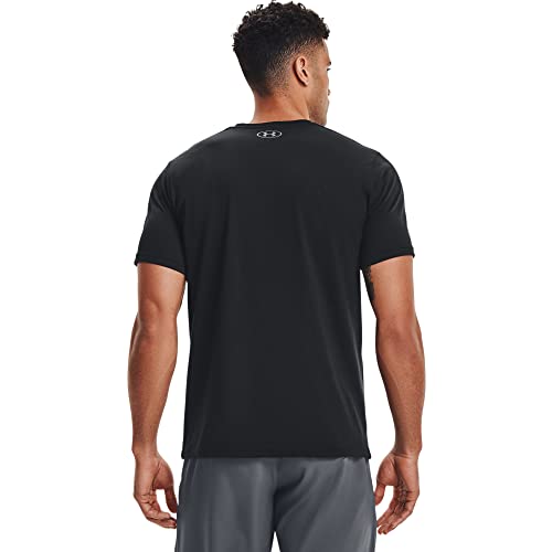 Under Armour Men's Fast Left Chest 2.0 Short-Sleeve T-Shirt, Black (001)/Black, 4X-Large Tall