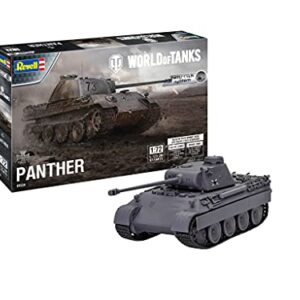 Revell, Coloured 03509 Panther Ausf. D World of Tanks 1:72 Scale Plastic Model kit