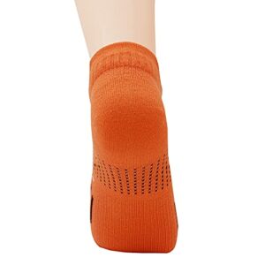 Teebulen Women 6-Pack Mixed Anti Odor Blister Resisting Sweat Wick Low Cut Cotton Sports Running Socks,Size 4-8