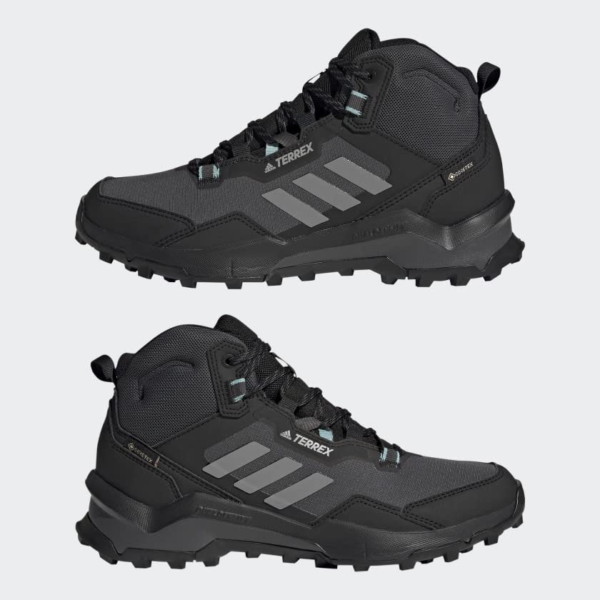 adidas Terrex AX4 Mid Gore-TEX Hiking Shoes Women's, Black, Size 8.5