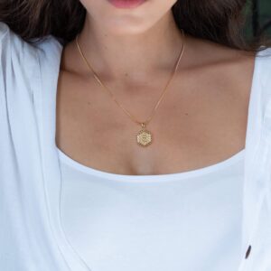 Layered Gold Necklace for Women, 14K Gold Plated Initial Necklaces Paperclip Link Chain Necklaces for Women Girls Dainty Initial A Necklaces for Women Gold Necklace for Women Gold Jewelry for Women