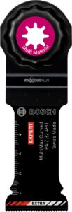 bosch professional 1x expert multimax paiz 32 apit multitool blade (for stainless steel sheets, width 32 mm, accessories multitool)