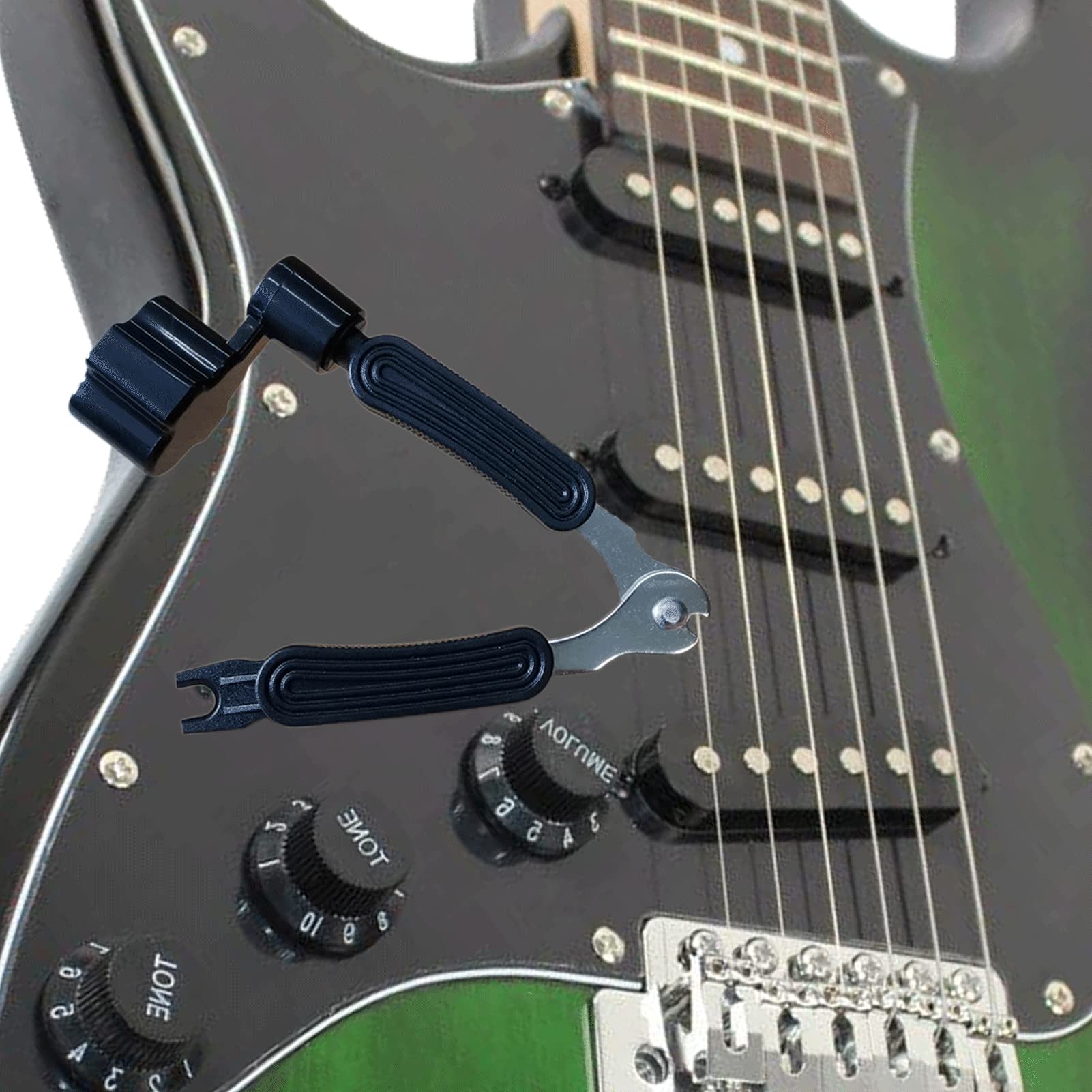 Electric Guitar Strings 3 Full Sets and Guitar Tuner Guitar Restringing Tool Guitar Capo Guitar Picks and Other useful tools