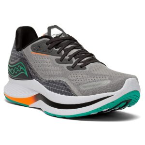 Saucony Men's Core Endorphin Shift 2 Running Shoe, Alloy/Jade, 10.5