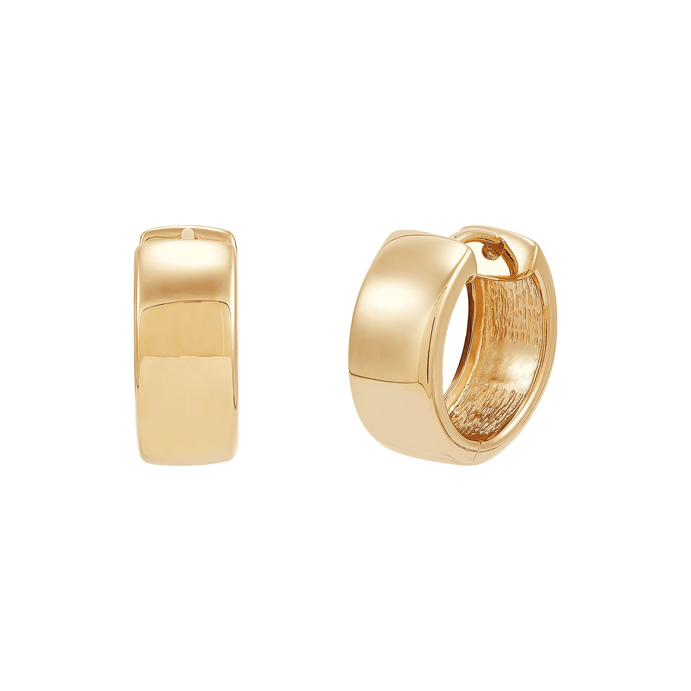 Silpada 'Cell Out' Hoop Earrings in 18K Yellow Gold-Plated Sterling Silver