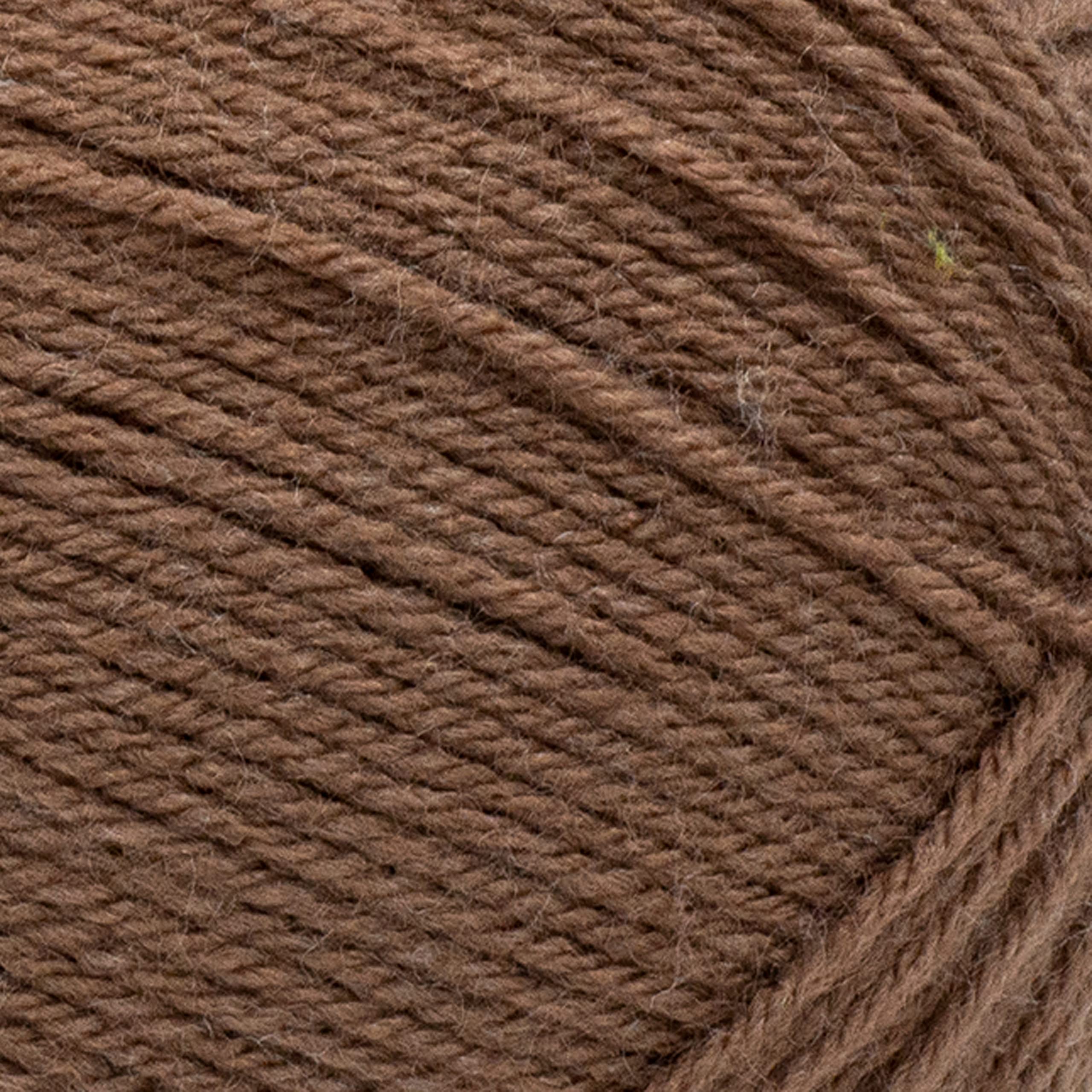 Lion Brand Yarn Pound of Love, Value Yarn, Large Yarn for Knitting and Crocheting, Craft Yarn, Mocha