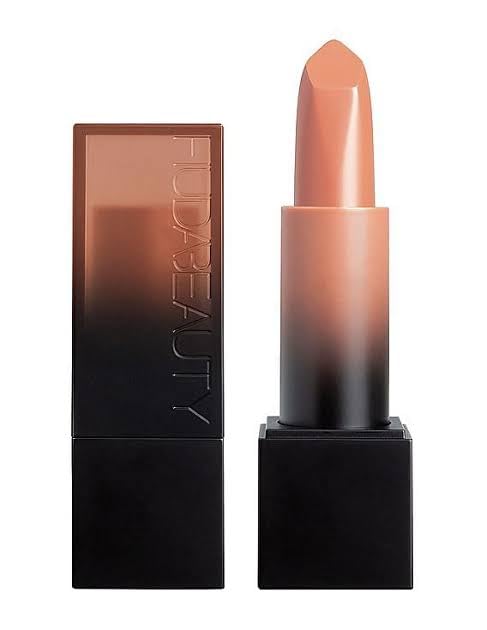 HUDA BEAUTY Power Bullet Cream Glow Hydrating Lipstick Rajah