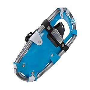 White Mountain Kids Snowshoes with Tote Bag (7''x17'', Snowman Blue)