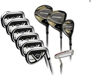 callaway edge 10-piece golf club set, left handed