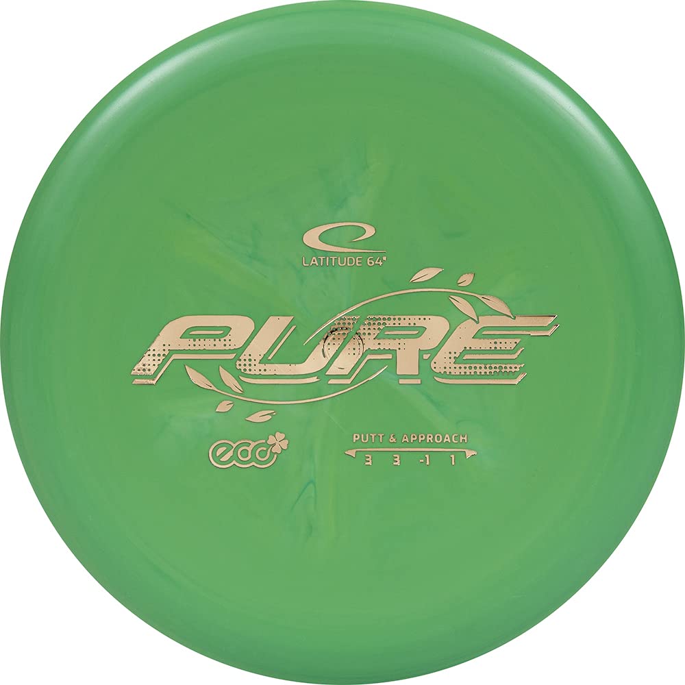 Latitude 64 Eco Zero Pure Putt & Approach Golf Disc [Colors May Vary] - 173-176g