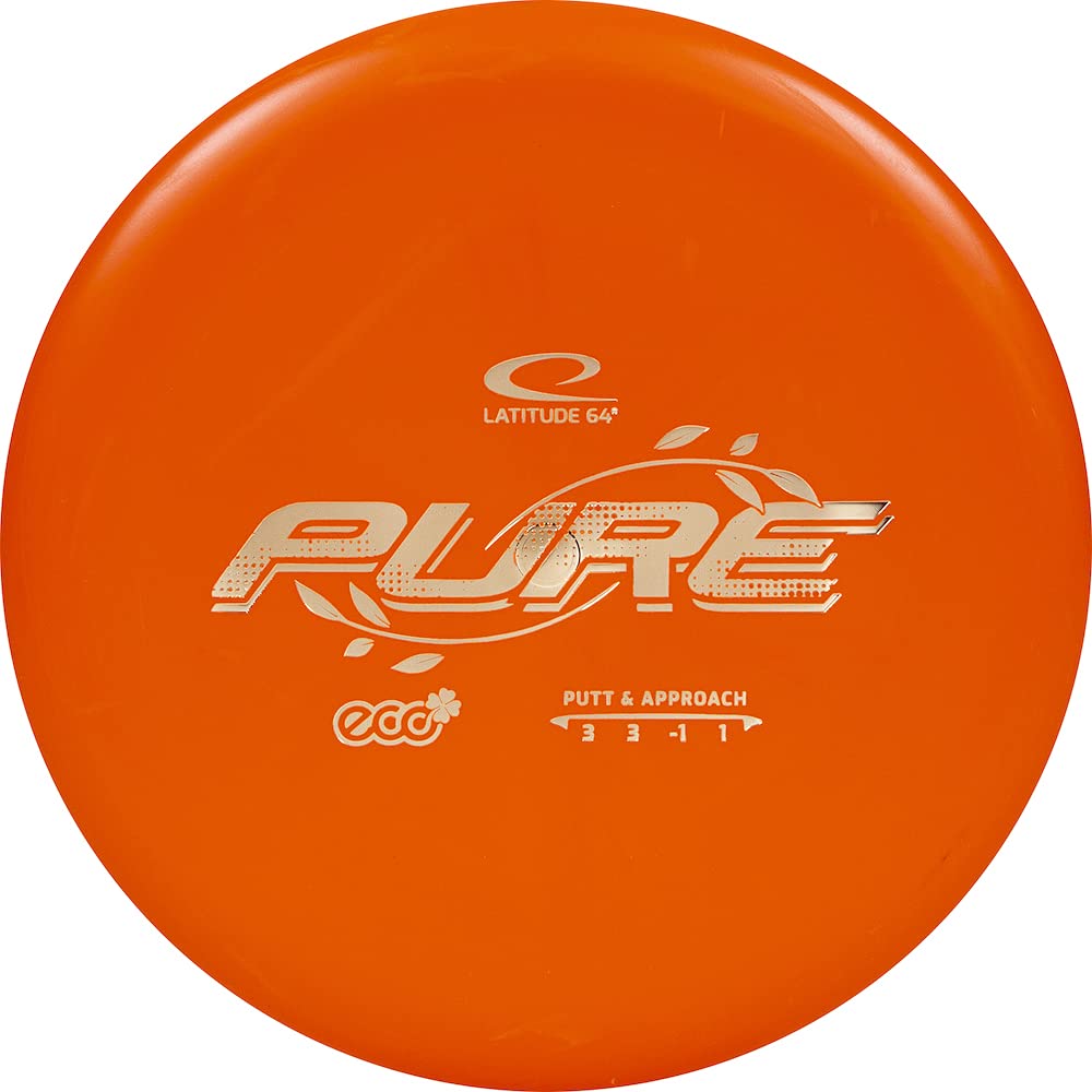 Latitude 64 Eco Zero Pure Putt & Approach Golf Disc [Colors May Vary] - 173-176g