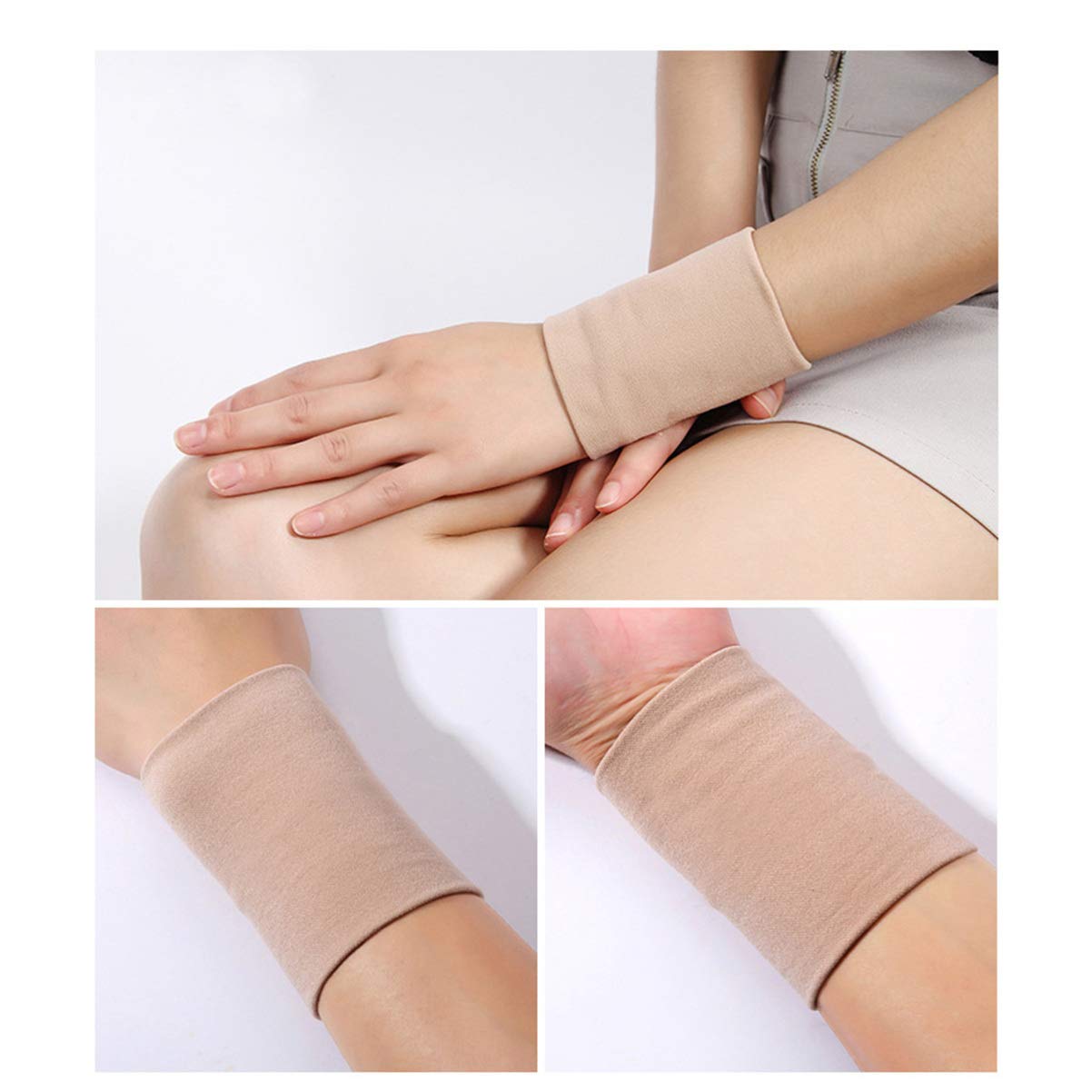 EXCEART 2pcs Wrist Injury Band Wrist Sleeve Wrist Wrap Bracers Wrist Stabilizer Wrist Support Splint Hand Support Brace Wrist Braces Tennis Wristbands Wrist Bands Support Frame Sports