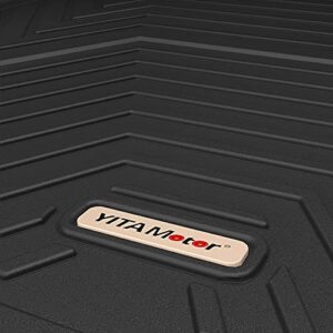 YITAMOTOR Cargo Mats Fits for 2015-2024 Ford Edge, All Weather Custom Fit Black Cargo Mats