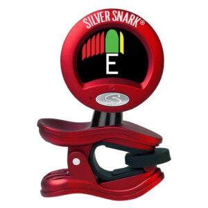 SNARK 2 Clip-on All Instrument Tuner-Red/Silver (SILRED)