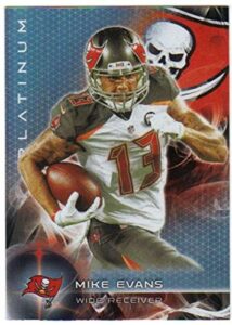 2015 topps platinum #73 mike evans buccaneers nfl football card nm-mt