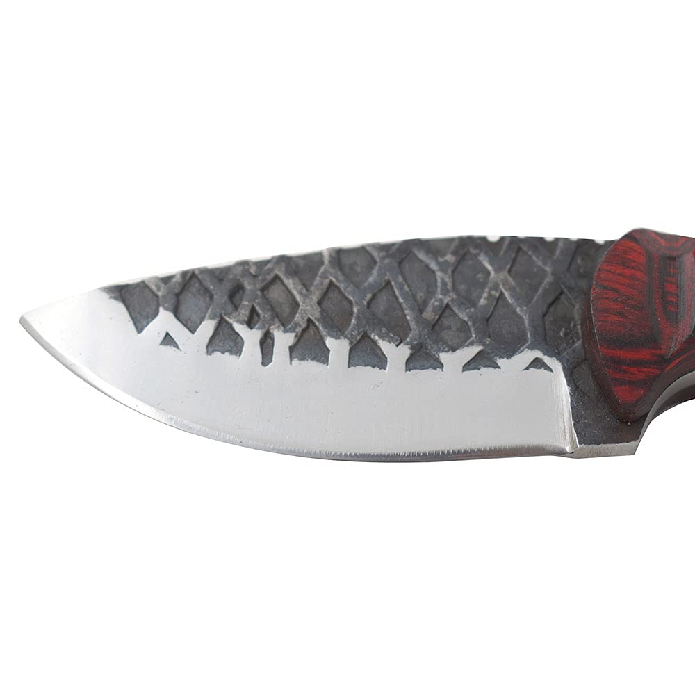 Wild Turkey Handmade Heavy Duty High Carbon Fixed Blade Hunting Knife