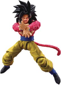 tamashii nations - dragon ball gt - super saiyan 4 son goku, bandai spirits s.h.figuarts action figure