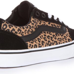 Vans Women's Ward Trainers, Cheetah Black White, 8